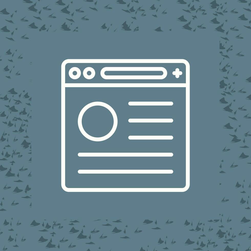 Browser Vector Icon
