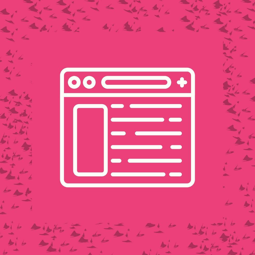 Browser Vector Icon
