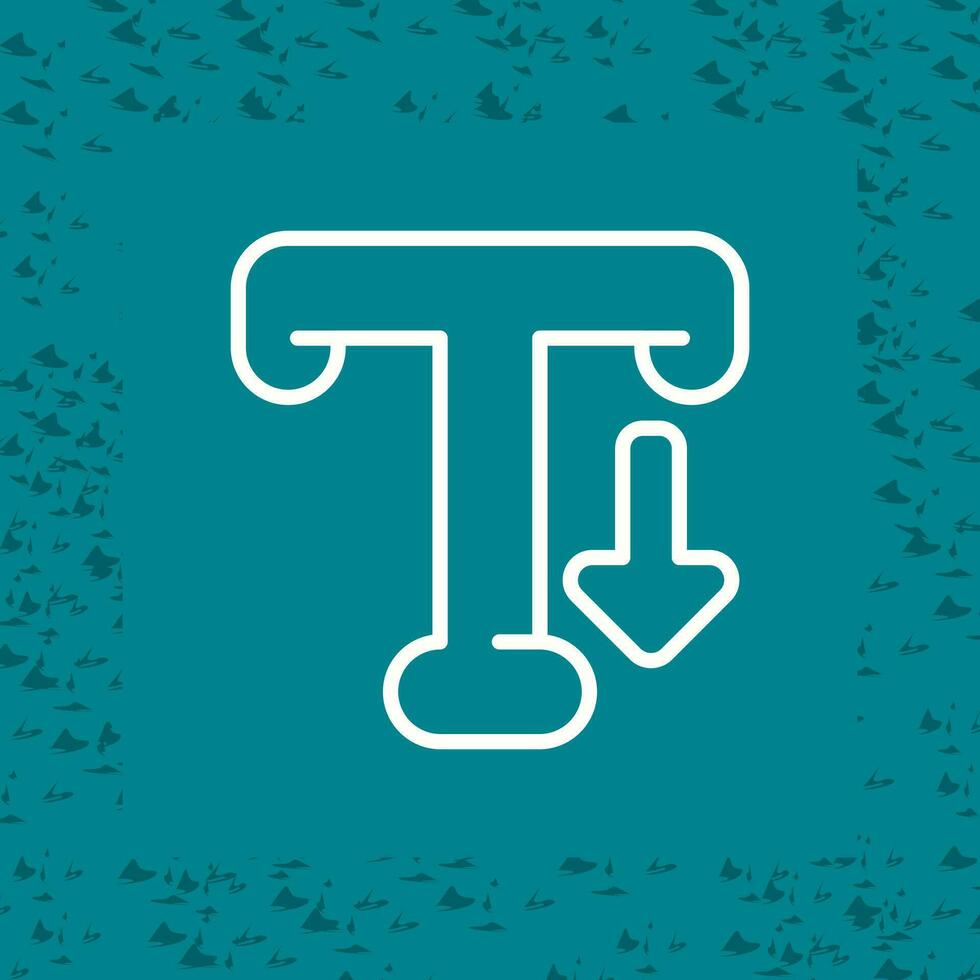 Typography Vector Icon