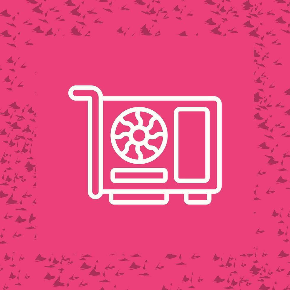 Graphic Card Vector Icon