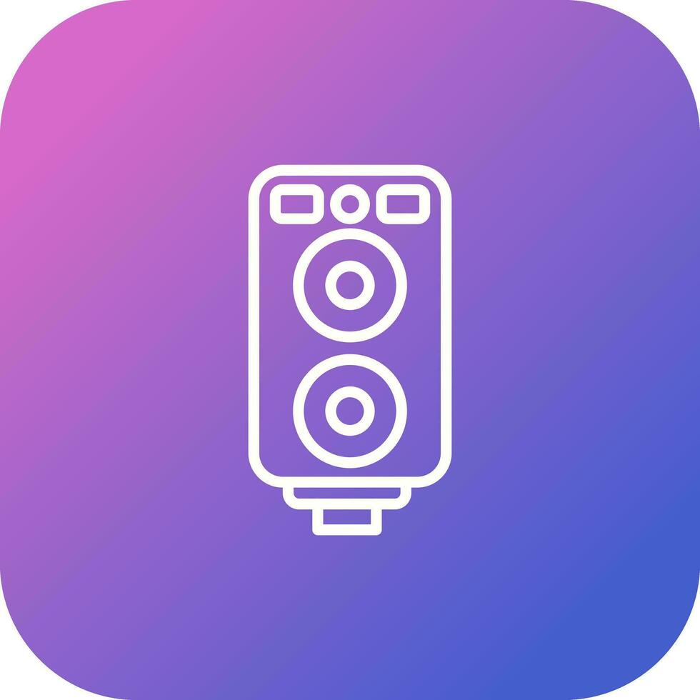 Sound System Vector Icon