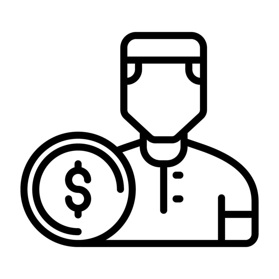 Finance Manager Vector Icon