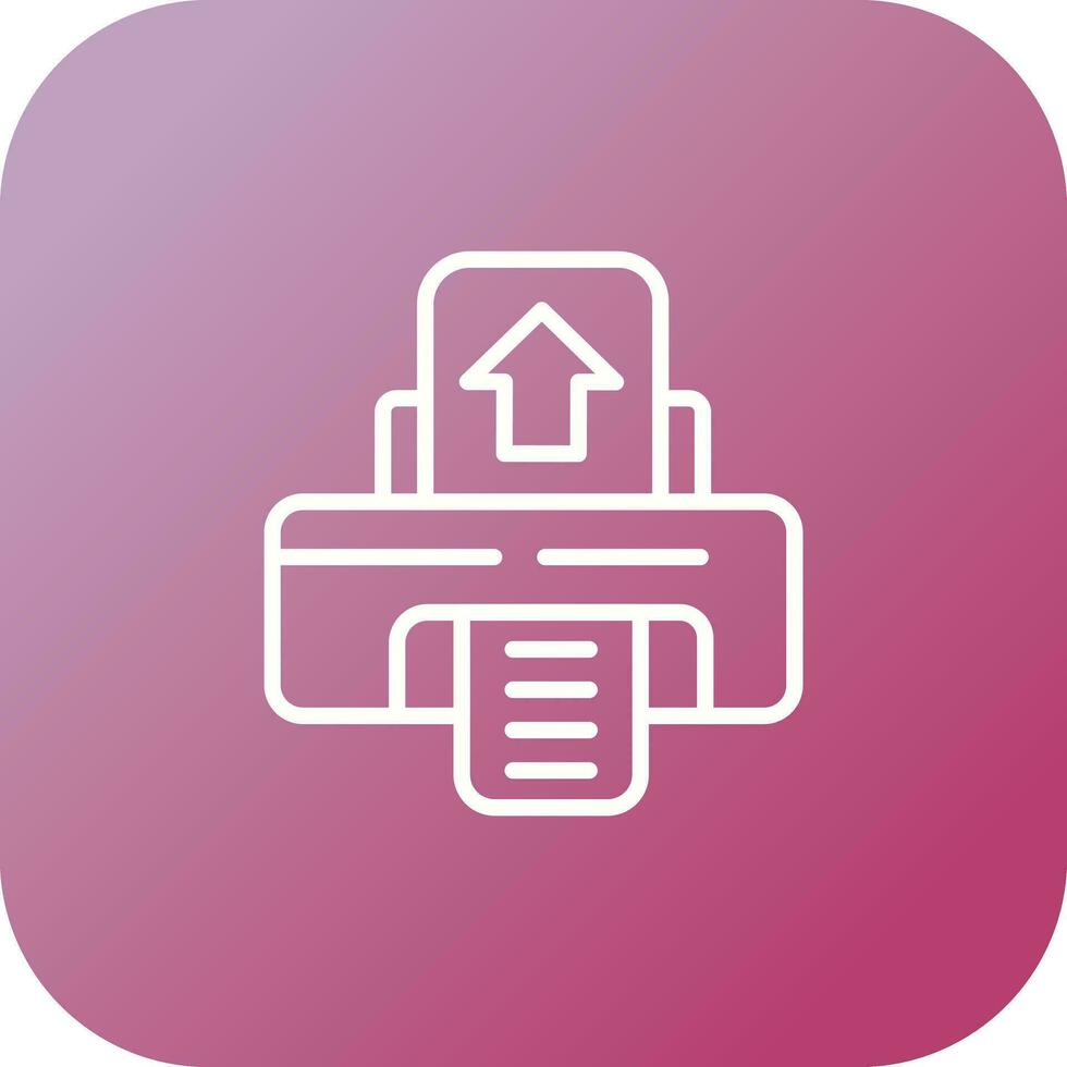 Printer Vector Icon