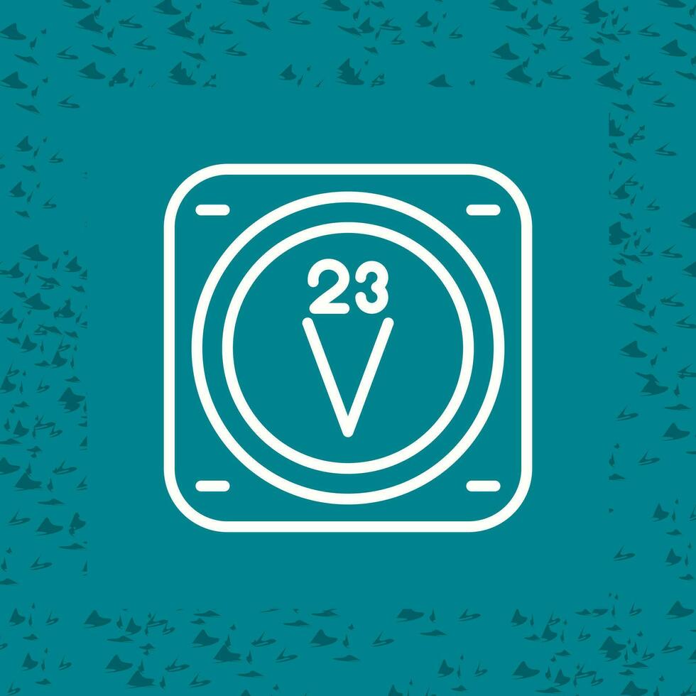 Vanadium Vector Icon