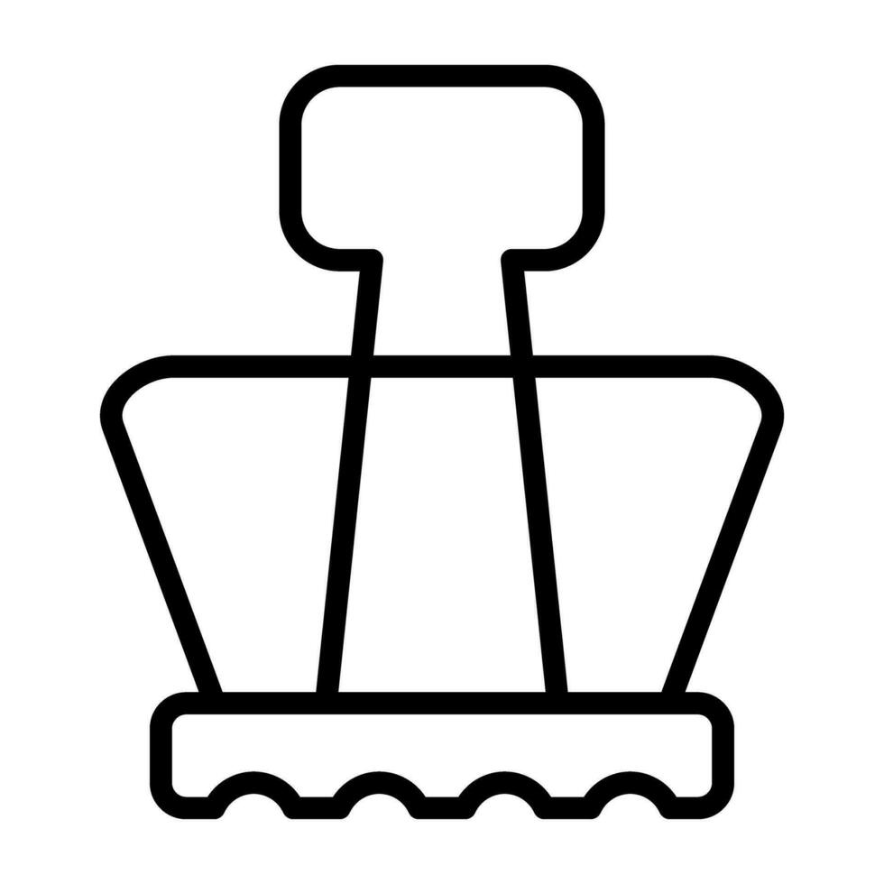 Paperclip Vector Icon