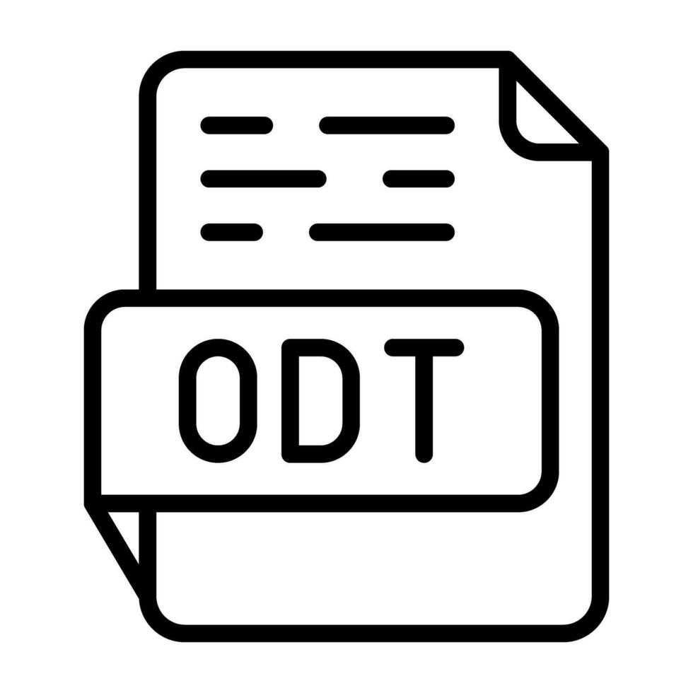 ODT Vector Icon