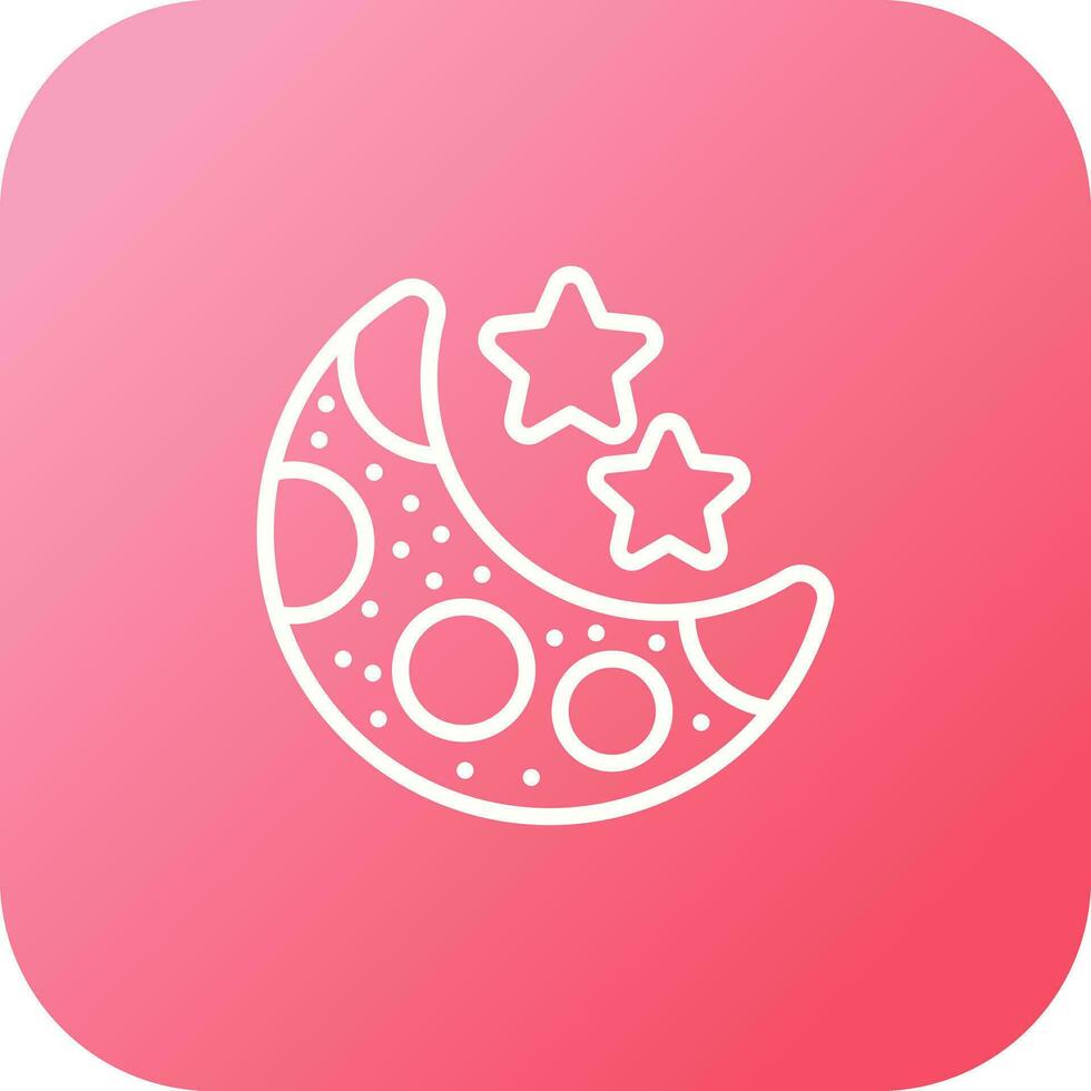 Moon Vector Icon