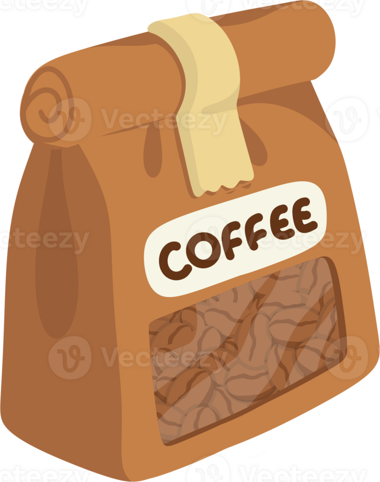 coffee bean bag clip art 36906615 PNG