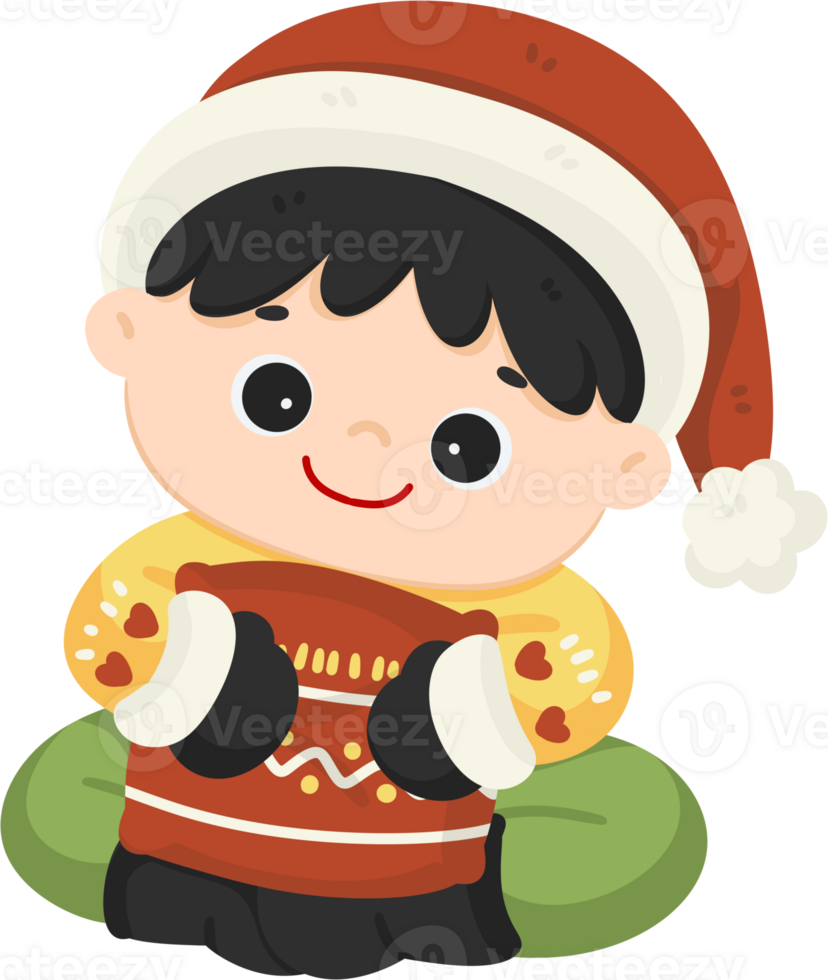autumn character boy illustration png