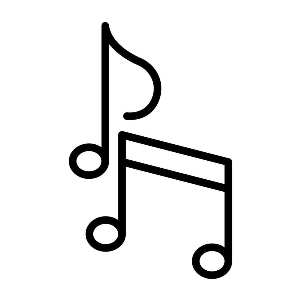 Music Note Vector Icon