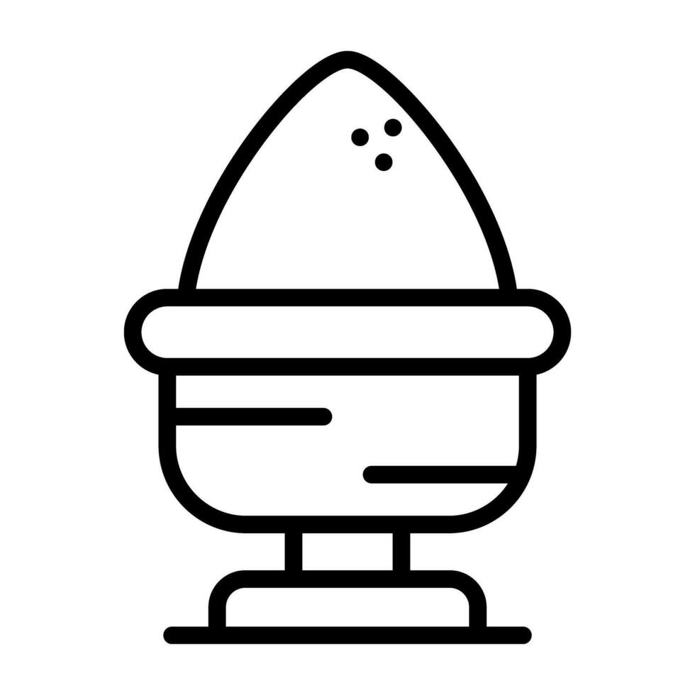 Boiled Egg Vector Icon