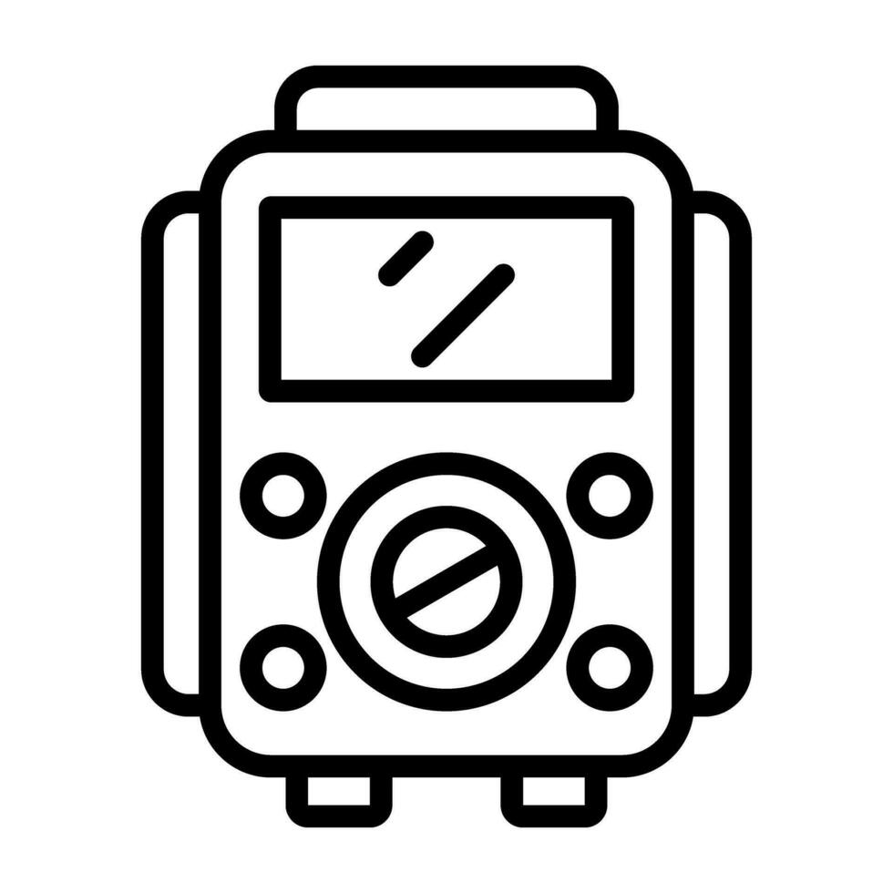 Voltage Tester Vector Icon