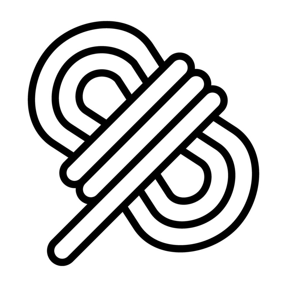 Cable Ties Vector Icon