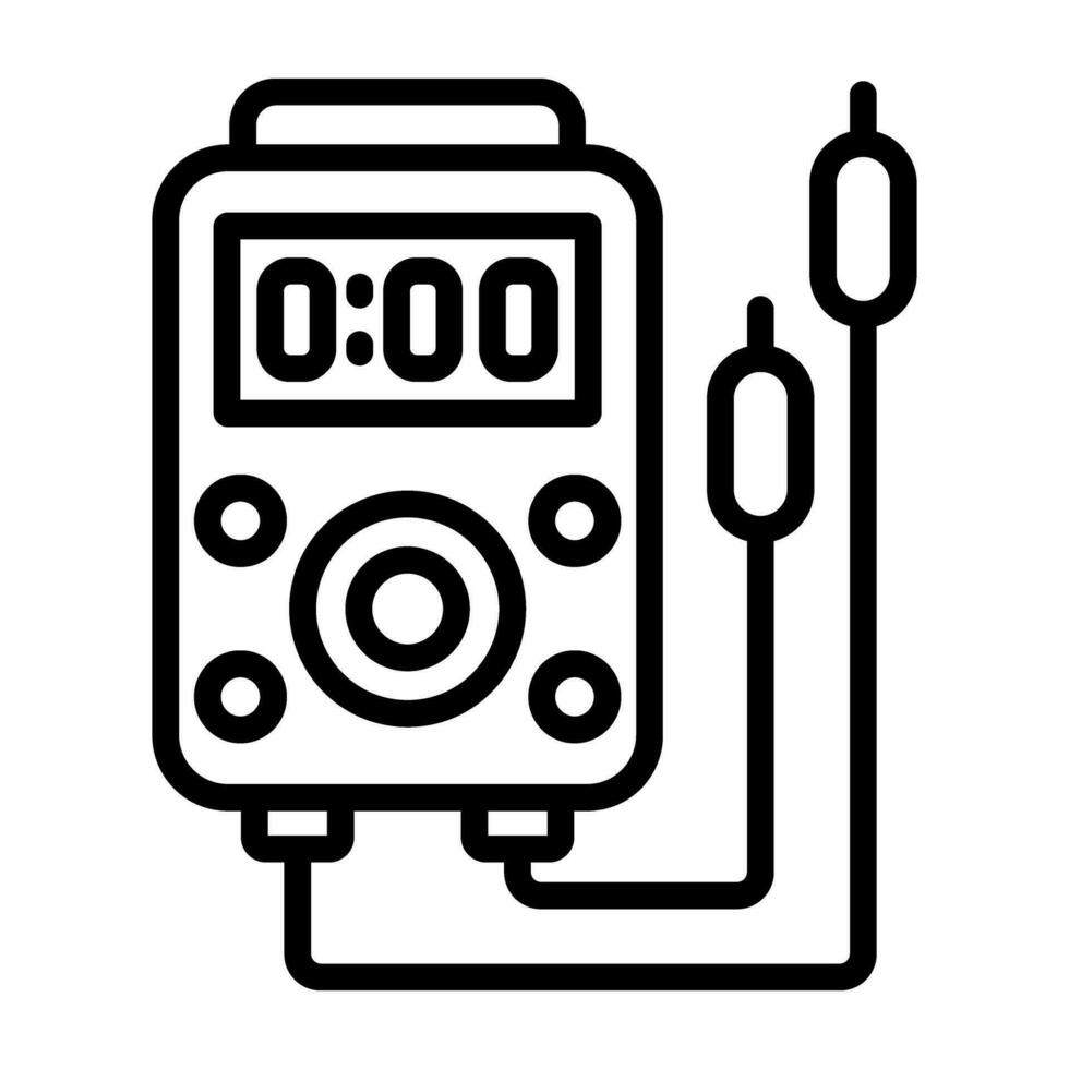 Outlet Tester Vector Icon