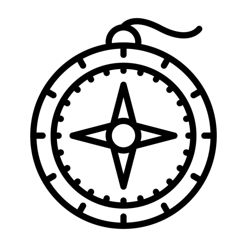 Compass Vector Icon