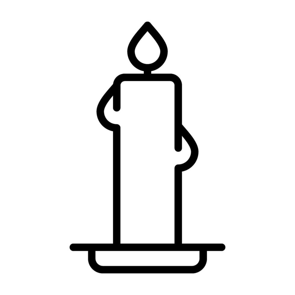 Candle Vector Icon