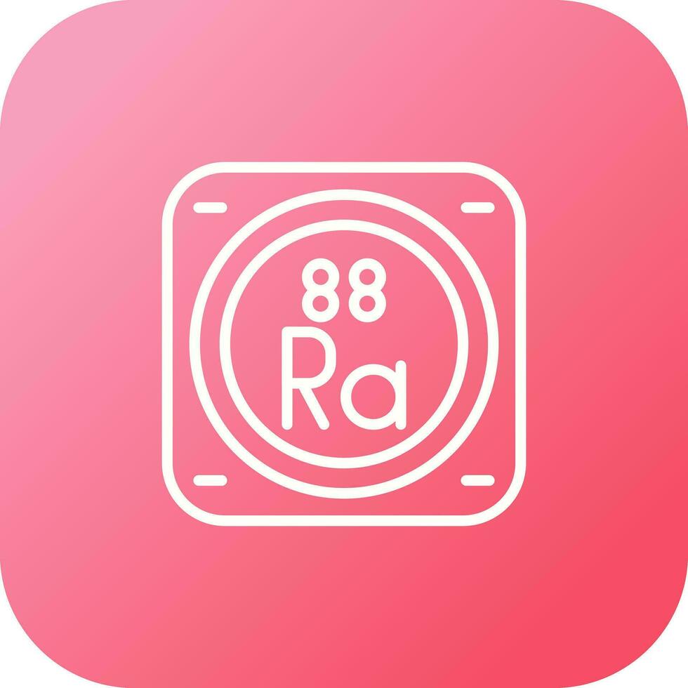 Radium Vector Icon