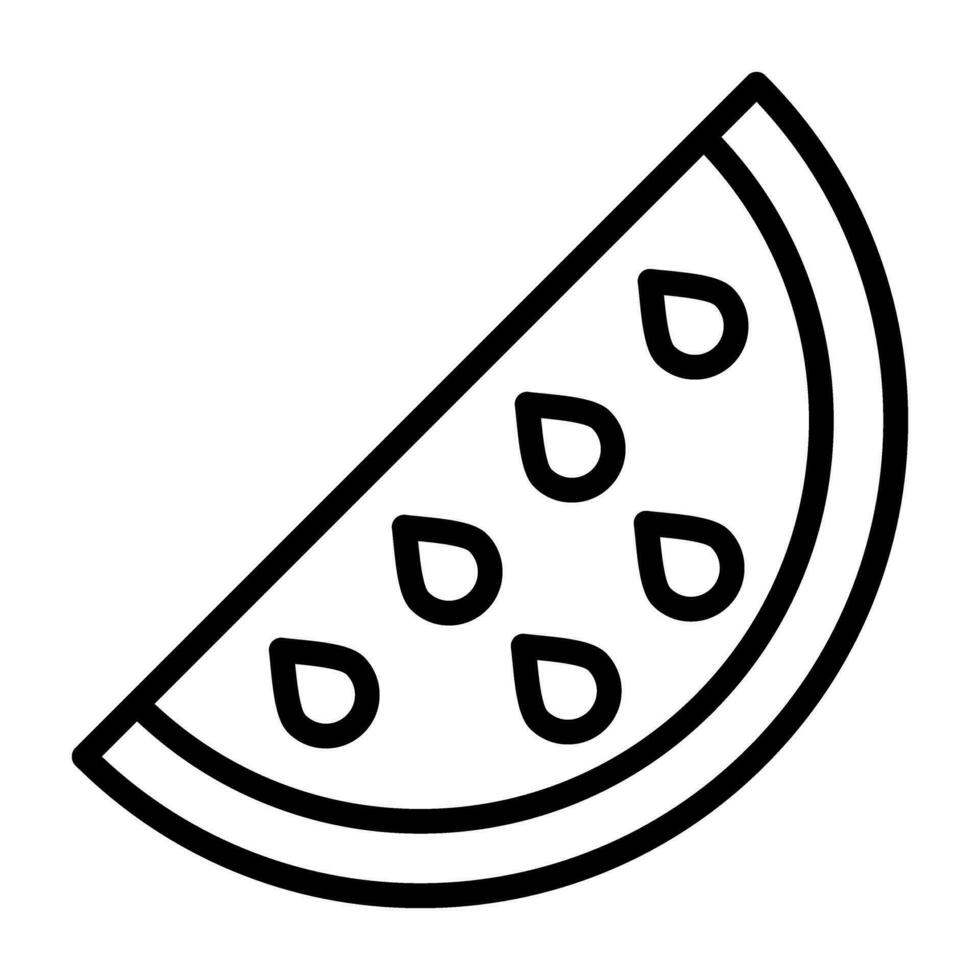 Watermelon Vector Icon