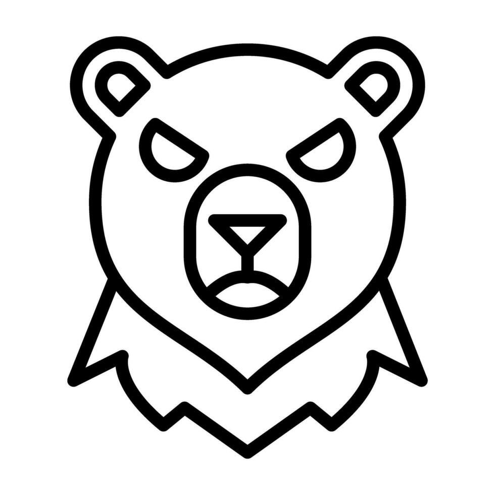 Bear Vector Icon