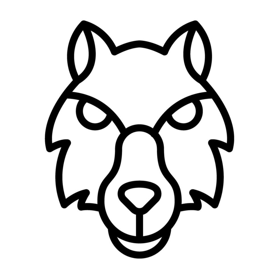 Wolf Vector Icon