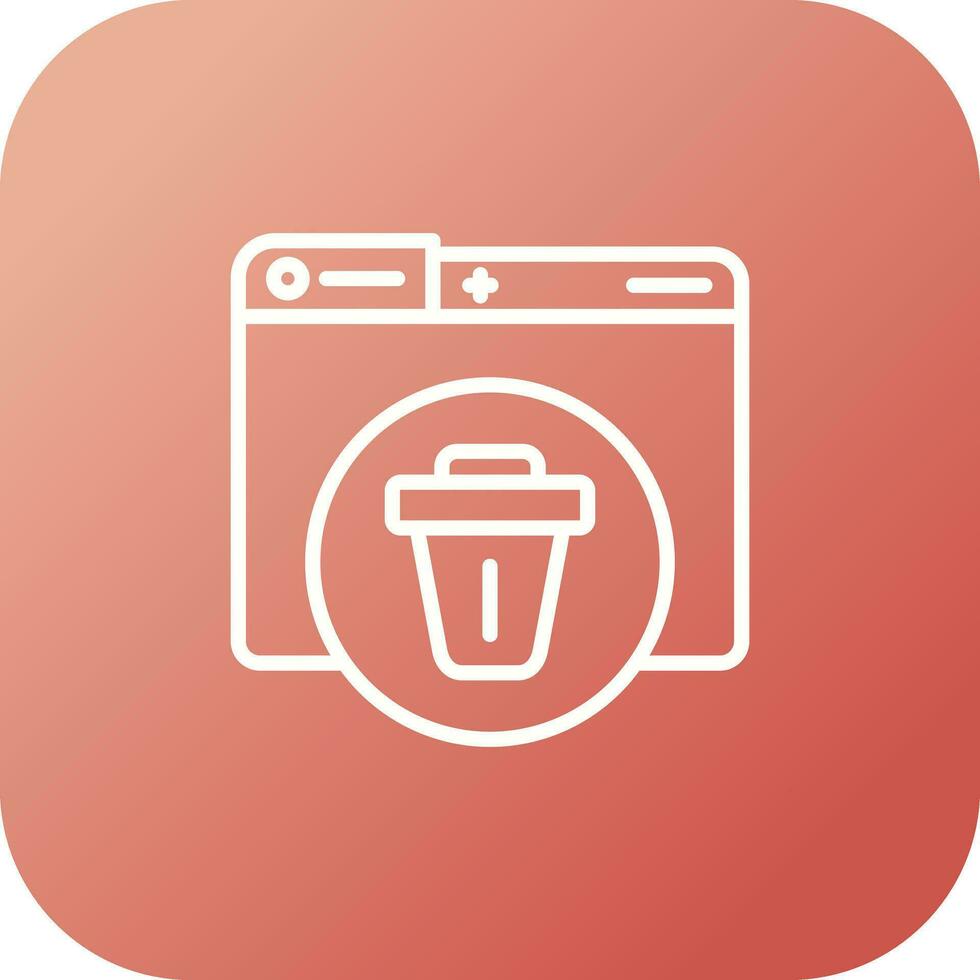 Trash Can Vector Icon