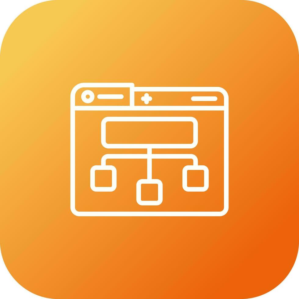Site Map Vector Icon