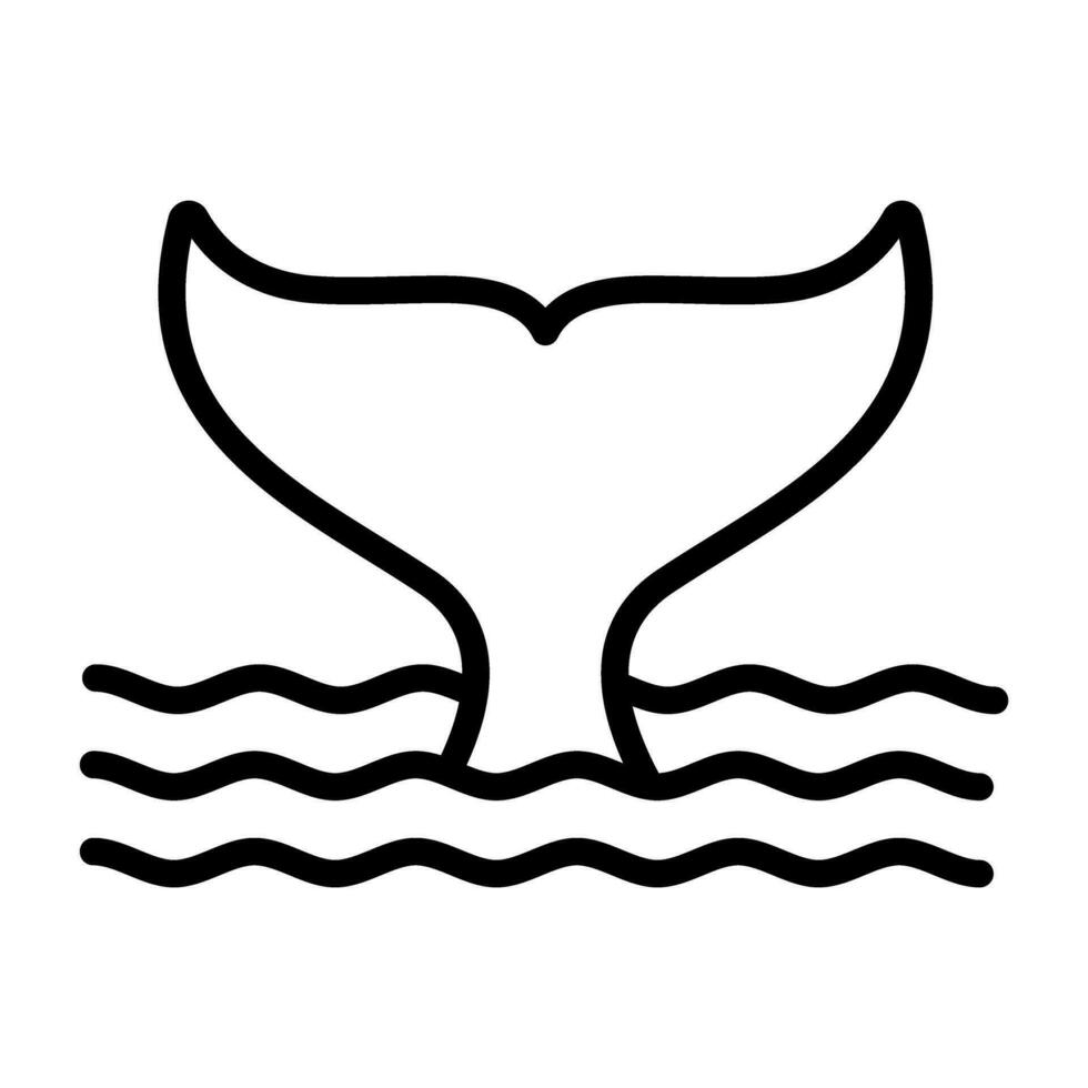Whale Vector Icon