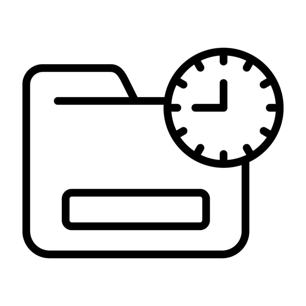 Document History Vector Icon