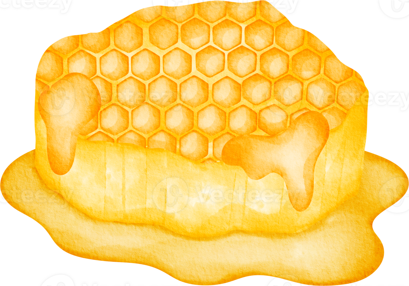 watercolor beehive clip art png