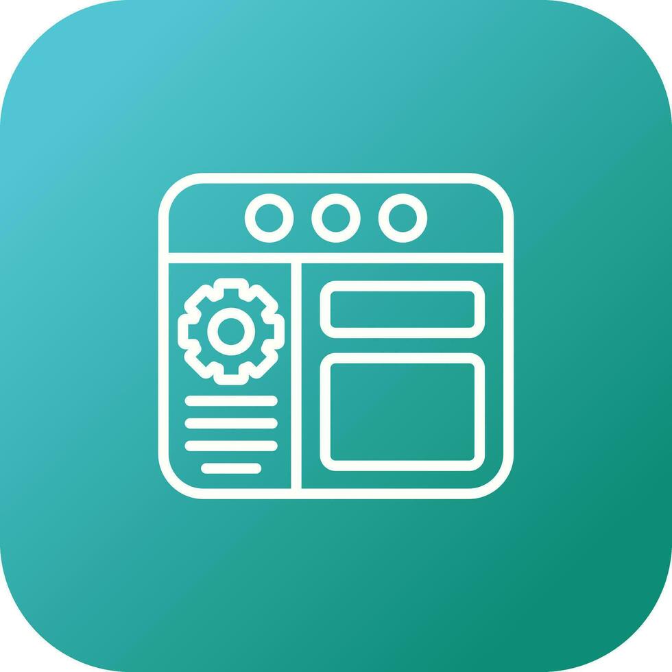 Web Browser Vector Icon
