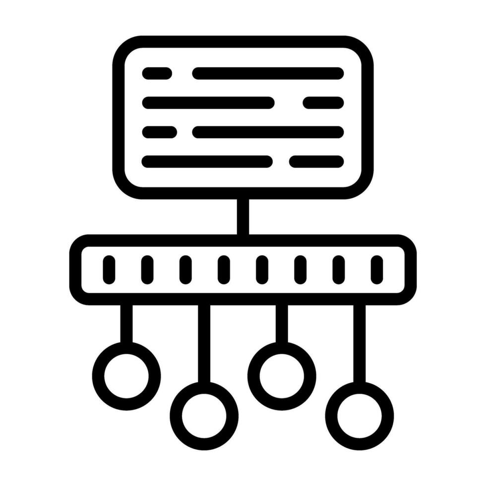 Timeline Vector Icon