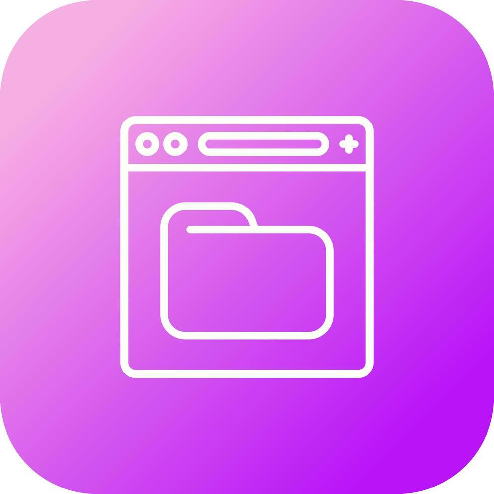 Browser Vector Icon