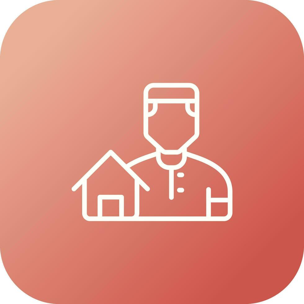 House Owner Vector Icon