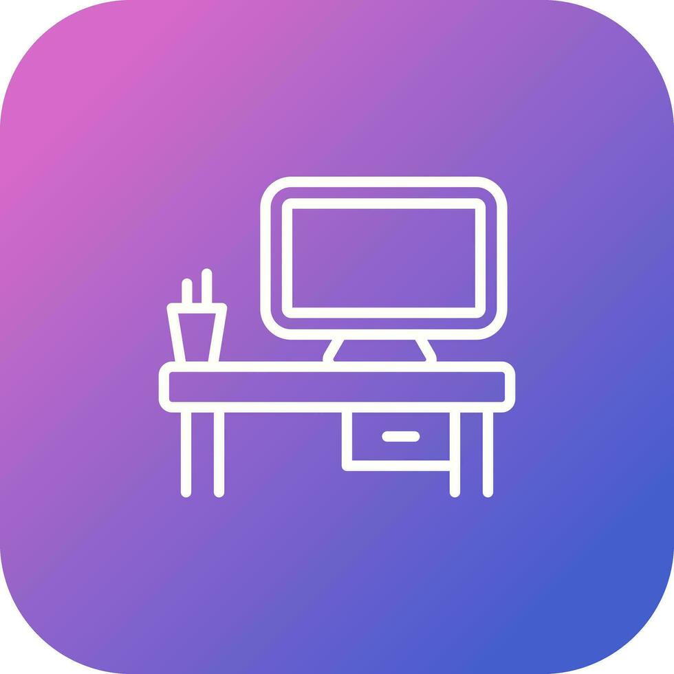 Computer Vector Icon