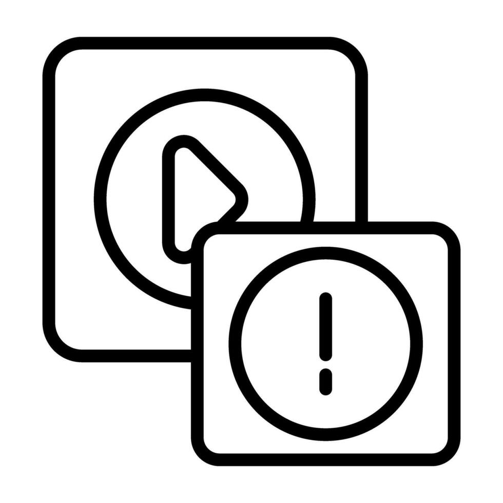 Error Vector Icon