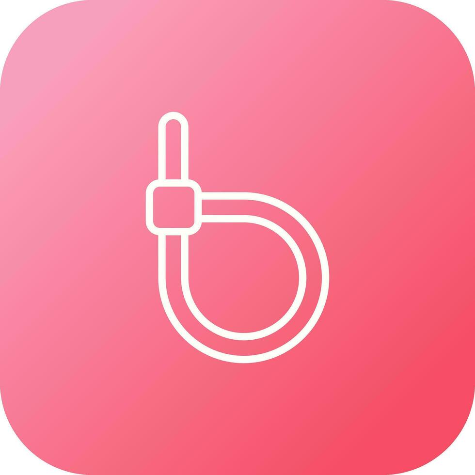 Cable Tie Fastening Tool Vector Icon