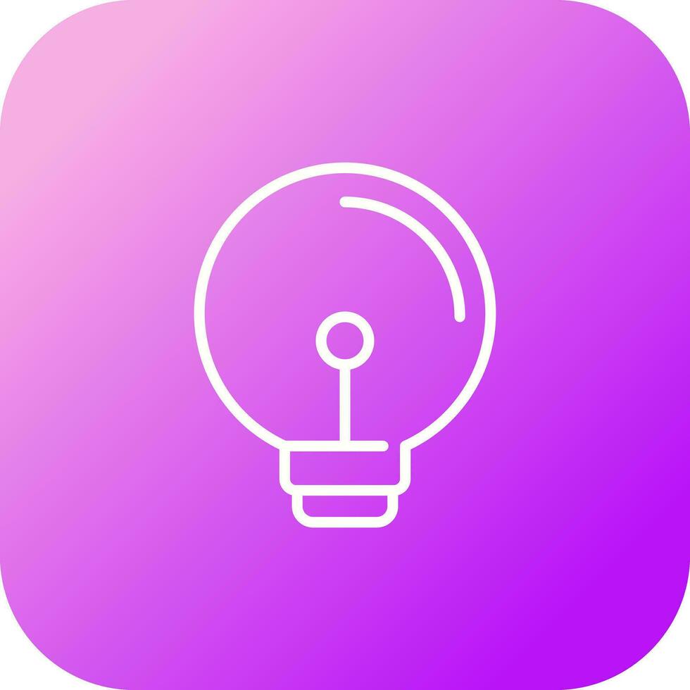 Light Bulb Vector Icon