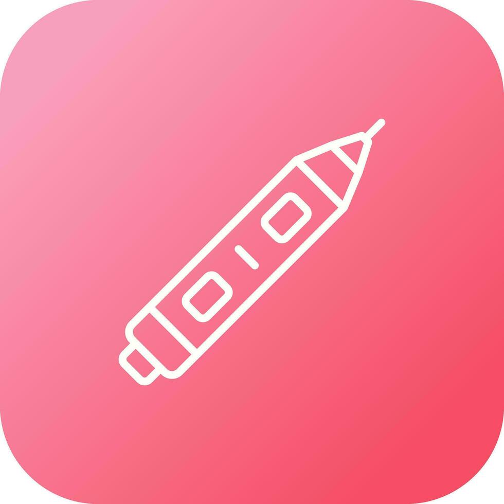 Non Contact Voltage Tester Vector Icon