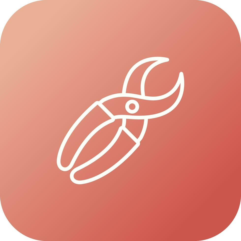 Nippers Vector Icon