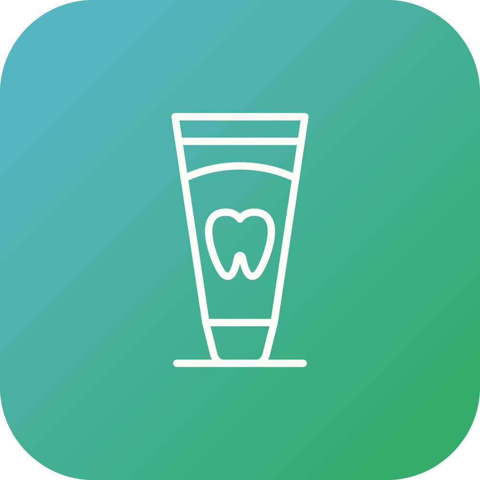 Toothpaste Vector Icon