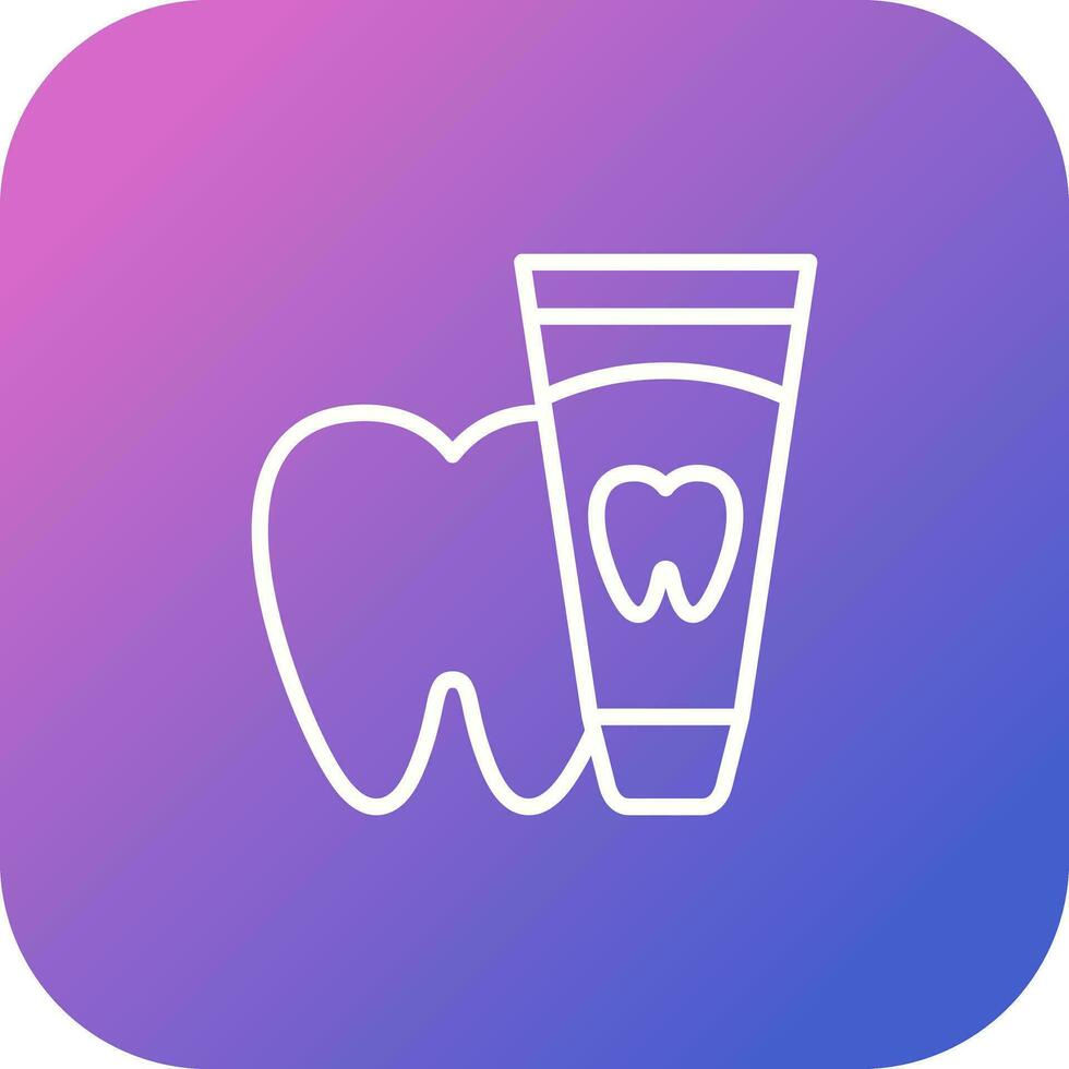 Toothpaste Vector Icon