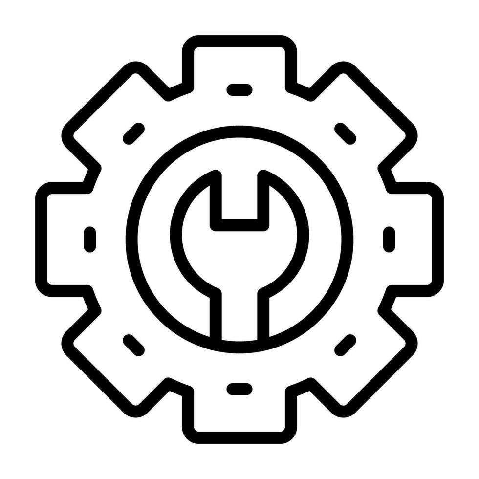 Cog Vector Icon