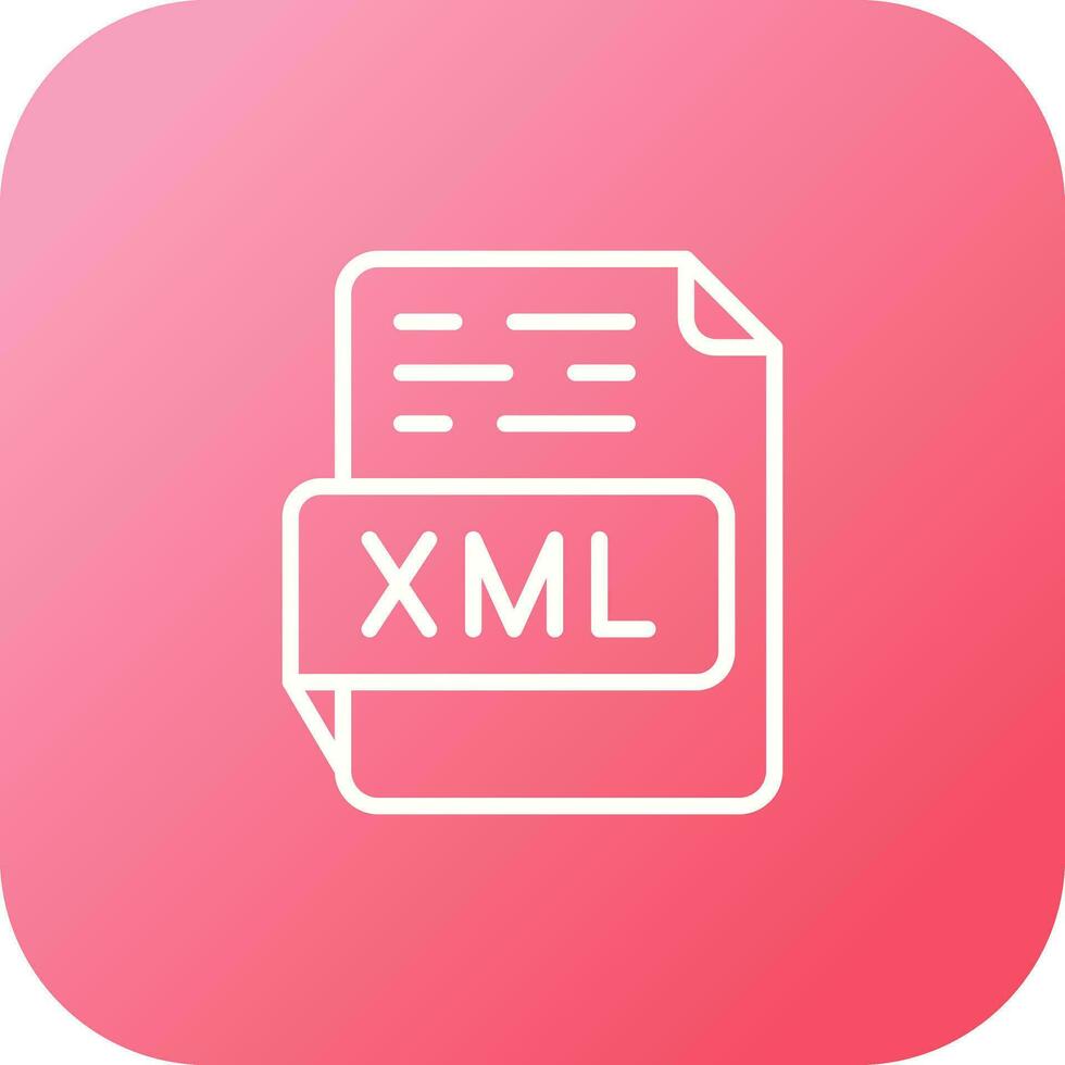 XML Vector Icon