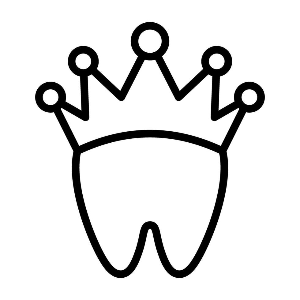 icono de vector de corona