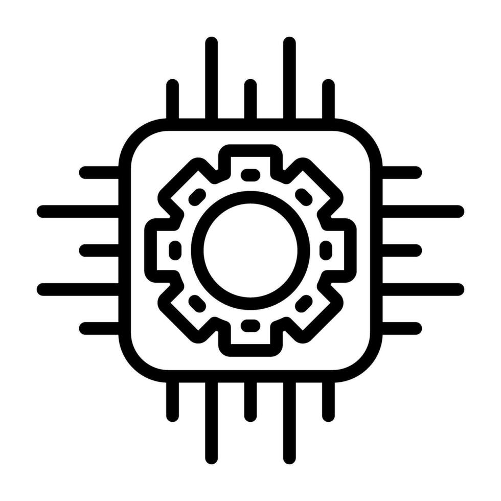 Cpu Vector Icon