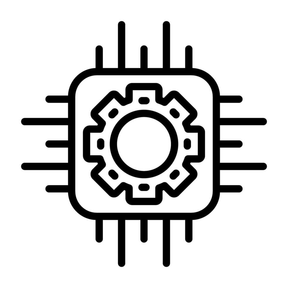 Cpu Vector Icon