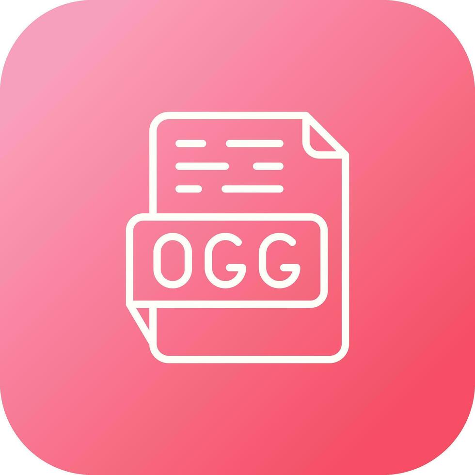 OGG Vector Icon