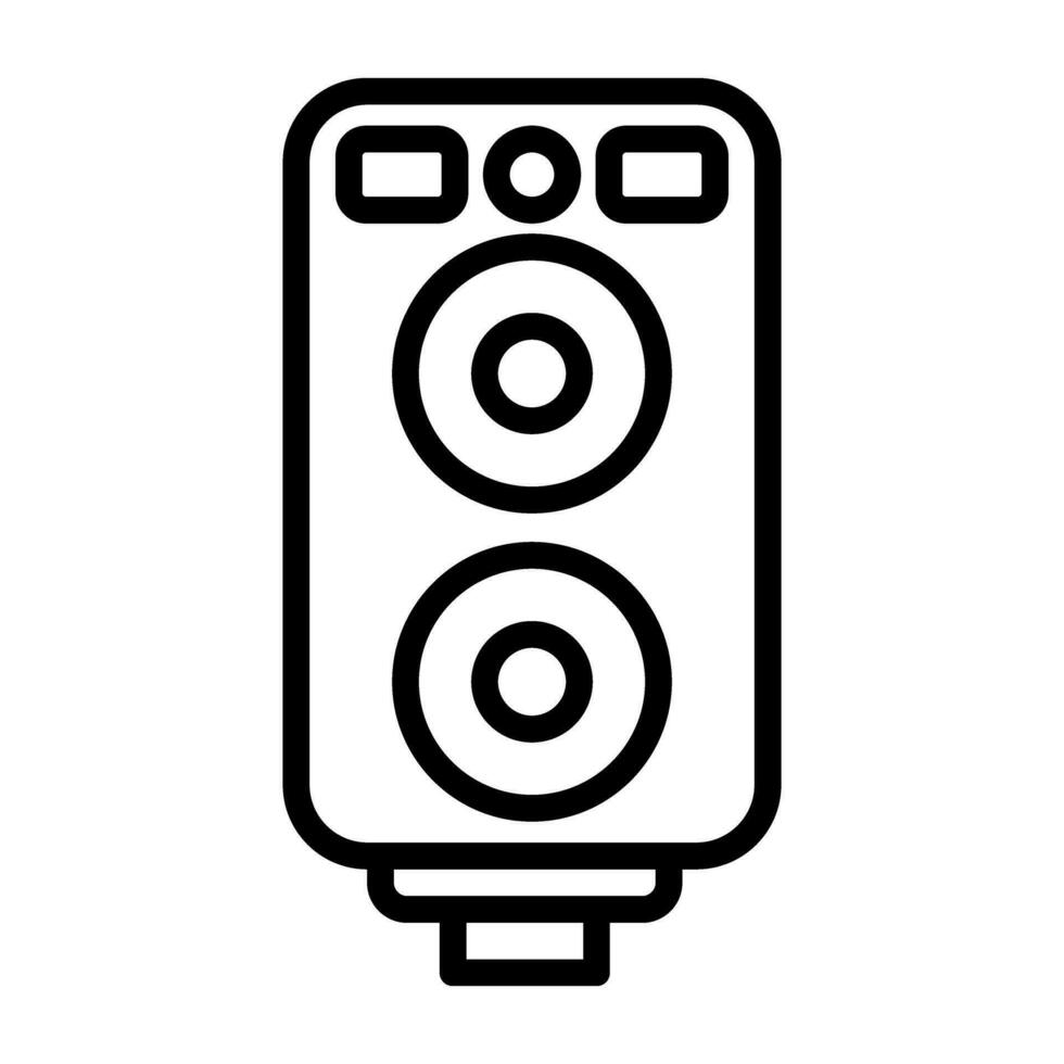 Sound System Vector Icon