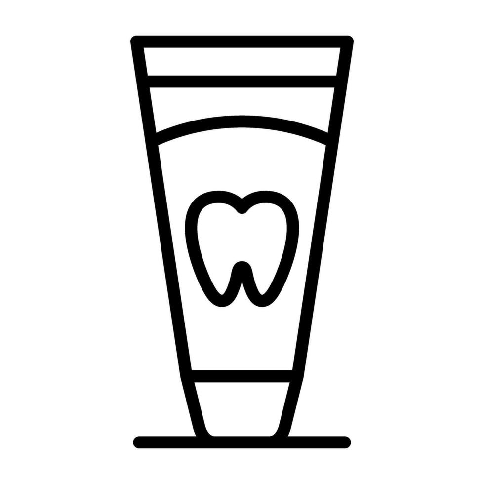 Toothpaste Vector Icon
