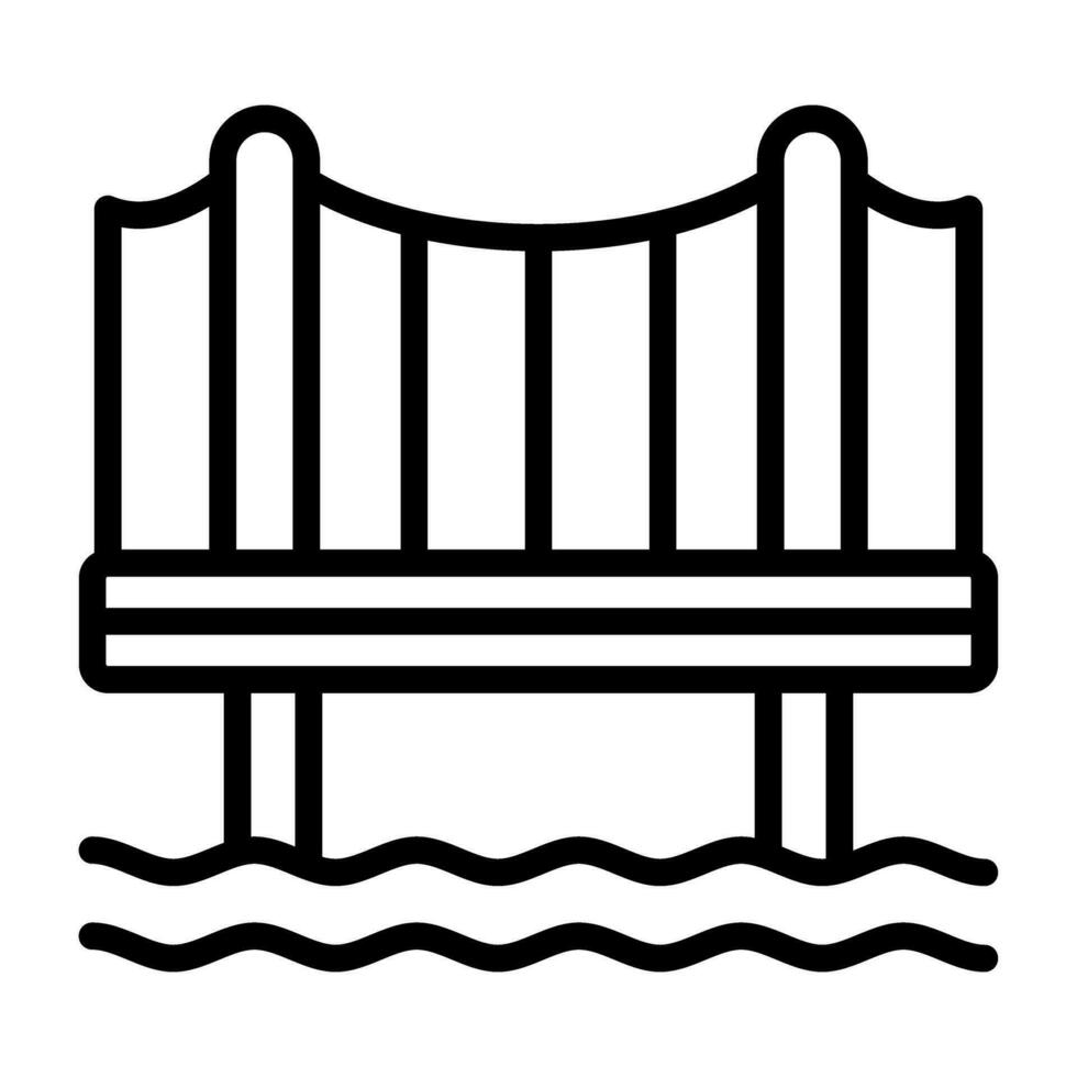 Bridge Vector Icon